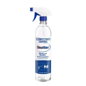 <small>SINAVAN</small><br/>DESINFECTANTE CORPORAL <br/><small class="only-single">750 ml.</small>