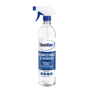 <small>SINAVAN</small><br/>DESINFECTANTE DE SUPERFICIES <br/><small class="only-single">750 ml.</small>