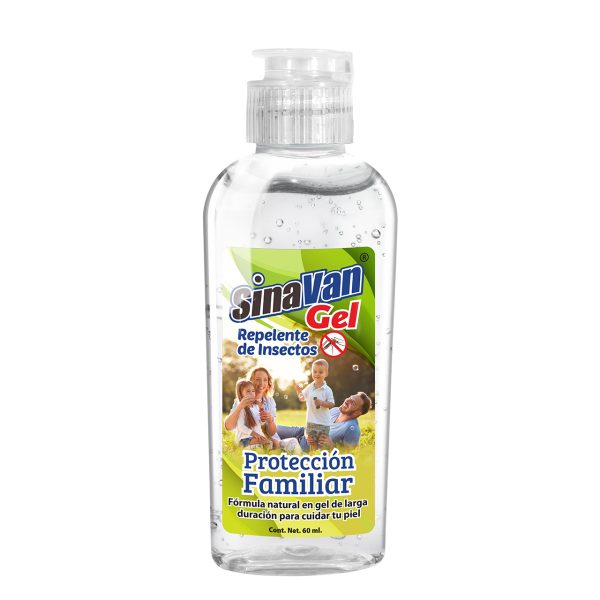 <small>SINAVAN</small><br/>REPELENTE DE INSECTOS EN GEL <br/><small class="only-single">60 g.</small>