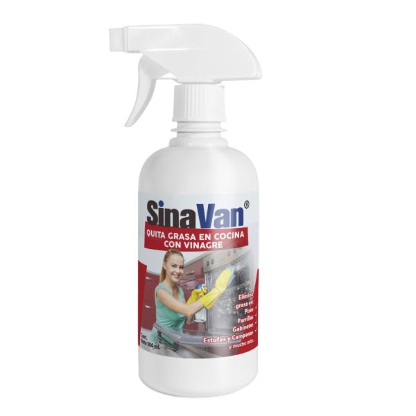 <small>SINAVAN</small><br/>QUITA GRASA EN COCINA CON VINAGRE <small class="only-single">500 ml.</small>